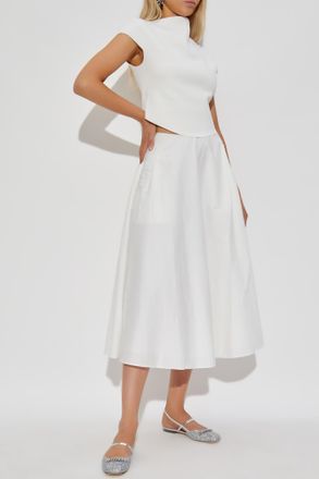 Cult Gaia Skirt Ely, Womens, White