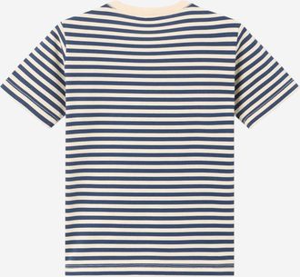 Stone Island Boys Kids Cotton T-Shirt Multicolour T-Shirts And Polos
