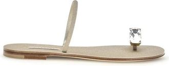 Casadei Soraya Solar Eclipse Sandalen - Dames - Schoenen - Geel - Maat: 36 EU Leer