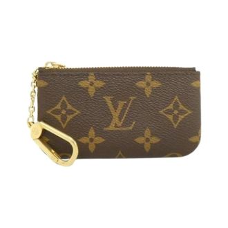 Louis Vuitton Pre-owned Wallets, female, Brown, Size: ONE SIZE Pre-owned Monogram Coin Case