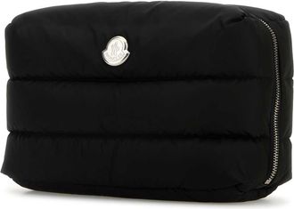 Moncler Womens Black Fabric Caradoc Beauty Case 999 Accessory