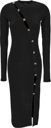 Versace Jeans Couture Jurken - Dames - Casual kleedjes - Zwart - XS - Kleedjes