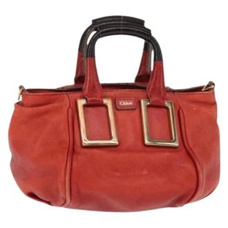 Chlo&eacute; Pre-owned Handbags, female, Red, Size: ONE SIZE Pre-owned Hand Bag