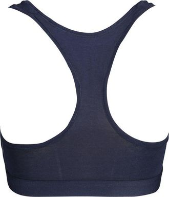 Tommy Hilfiger Cotton Blend Sports Bra - Navy