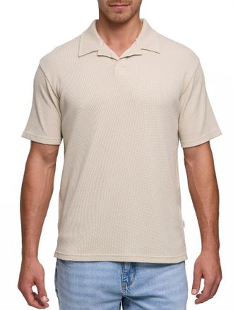 Indicode Poloshirt INDICODE INBimle, Herren, Gr. XXL, kit, Single Jersey, Obermaterial: 60% Baumwolle, 40% Polyester, Waffelmuster, regular fit normal, ohne Au
