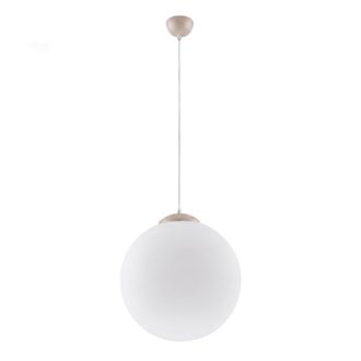 Sollux Lighting L&aacute;mpara colgantes taupe acero/vidrio alt. 130 cm