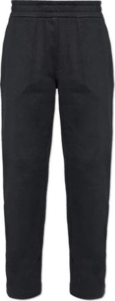Moncler Cotton Trainingsbroeken - Heren - Sweatpants - Zwart - 2XL - Katoen - Broeken