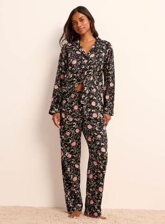 Lauren Ralph Lauren Womens Pink flowers lightweight pyjama set