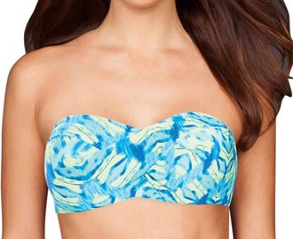 Coco Reef Dd-Cup Convertible Underwire Bikini Bra In Blue Amazon
