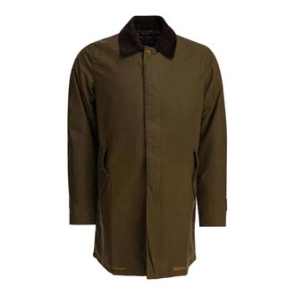 Baracuta Single-Breasted Coats, male, Brown, L, Mens Clothing Jacket & Coat Brown Aw25