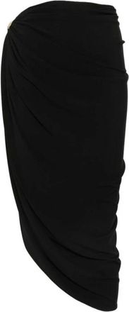Sportmax Rokken, Dames, Zwart, S, Midi Rokken