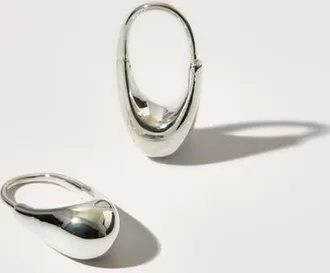 Otiumberg Sterling Silver Small Roscida Hoop Earrings at Nordstrom