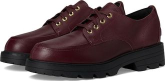 Sorel Revel Ave Derby Womens Shoes Redwood/Black : 10.5 B - Medium, Leather