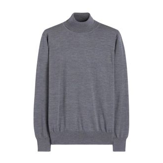 Aspesi Maglia dolcevita in lana merino - male - Aspesi - Turtlenecks - Gray - XL - Knitwear