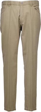 Meyer Taupe Dublin Chino Broek - Heren - Slim Fit Broeken - Beige - W31 - Broeken