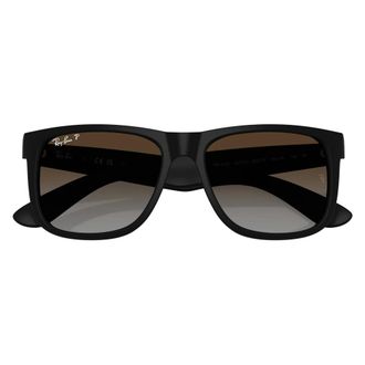 Ray-Ban Justin Zonnebril - Heren - Accessoires - Zwart - Maat: 55 MM Nylon