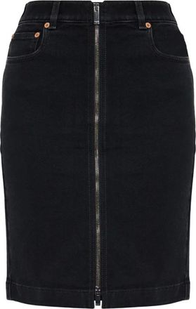 Balmain Gonna di jeans - - Skirts - Donna - Nero - 2XS