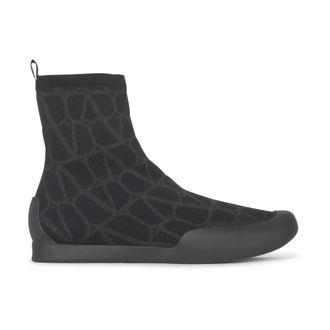 Valentino Sneakers, male, Black, Size: 8 US CityShore High Top Sneakers