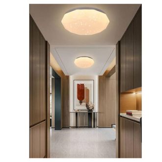 Trade Shop Trade Shop Traesio - Trade Shop - Plafoniera Da Soffitto 18 W Lampadario Lampada Luce Fredda Naturale Calda