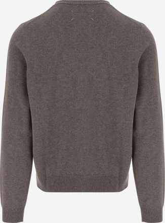 Maison Margiela Mens Wool Sweater Multicolour Virgin