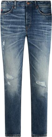 HUGO BOSS 634 Tapered Jeans - Heren - Slim Fit Jeans - Blauw - W38 - Katoen - Jeans