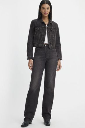 Levi's Vaqueros Ribcage Full Length - Mujer - 24X30 - Negro / Static Noise Overload