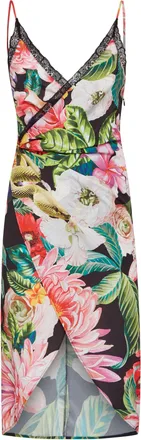Philipp Plein Short Dress Flowers