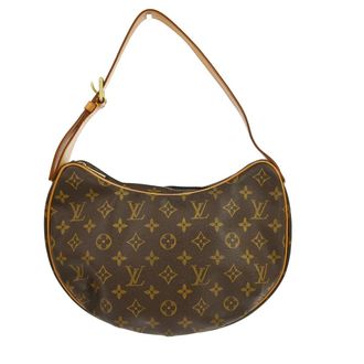 Louis Vuitton Croissant Monogram Canvas Brown Canvas Handbag (Pre-Owned)