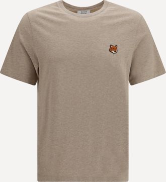 Maison Kitsun&eacute; Fox Head Regular T-shirt Male L