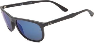 Ray-Ban 58mm Square Sunglasses in Black Blue at Nordstrom Rack