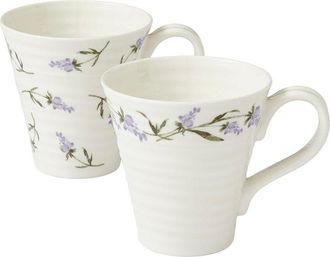 Portmeirion Set Of 2 Sophie Conran Lavandula 12Oz Mugs