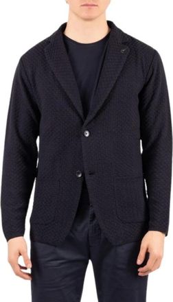 Paoloni Giacca - Heren - Blazers - Blauw - 2XL - Jassen