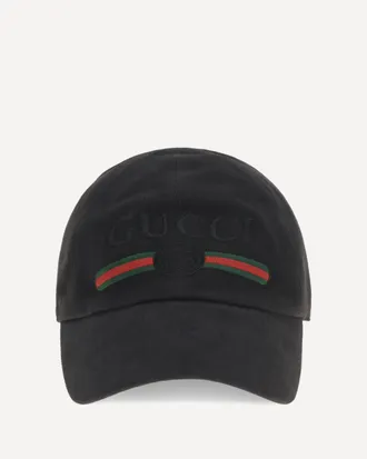 Gucci Cotton Baseball Cap with embroidery Male M