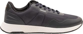 HUGO BOSS Titanium Runner - Heren - Sneakers - Blauw - 42 EU - Schoenen