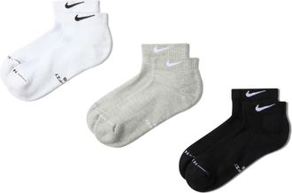 Nike Unisex Everyday Elevated Low Socks (3 Pairs) in Multicolor | HQ8033-903