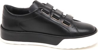 Hogan Schoenen met bandjes en studs van leer - Dames - Sneakers - Zwart - 35 EU - Leer - Schoenen