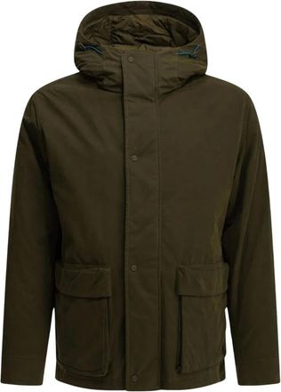Herno Jassen, Heren, Groen, 2Xl, Gewatteerde Parka