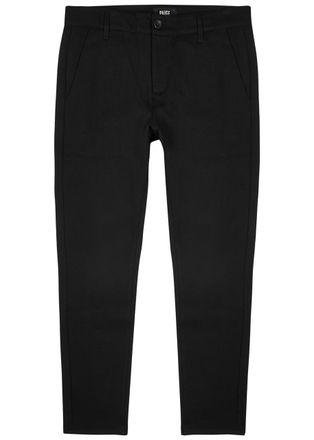 Paige Stafford Slim-leg Jersey Trousers - Black - 40 (W40 /xxxl)