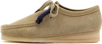 Clarks Originals Wallabee Schoenen Stijlvolle Mocassins - Heren - Veterschoenen - Beige - 44 1/2 EU - Leer - Schoenen