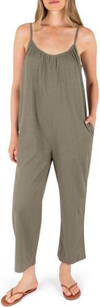 Hurley New Heights Jumpsuit in Olive Grove at Nordstrom, Size X-Large