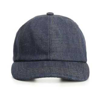Ami Denim Baseball Cap - unisex - Petten - Blauw - ONE Size - Denim - Accessoires