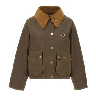 Barbour Dames, Jassen, Groen, Maat: XS Katoen
