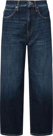Pinko Estelle Egg Jeans - Dames - Regular Fit Jeans - Blauw - W27 - Katoen - Jeans