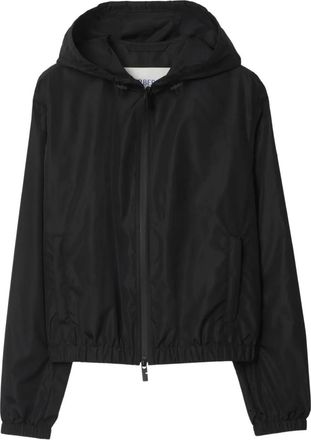 Burberry Giacca con stampa Knight - Nero