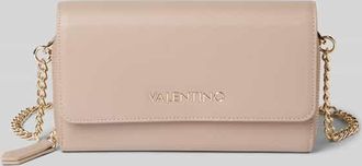 Valentino Handbags Portemonnaie mit Label-Detail in Beige, Größe 1