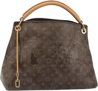 Louis Vuitton Pre-owned Vintage Monogram Schoudertas - Dames - Vintage Handtas - Bruin - ONE Size - Vintage