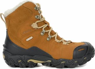 Oboz Footwear Womens Bridger 7 Insulated B-Dry Waterproof Boot - Wide In Chipmunk