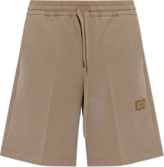 Amiri Logo Shorts - Heren - Korte Broeken - Beige - XL - Korte Broeken