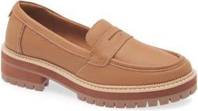 Toms Cara Platform Penny Loafer in Tan at Nordstrom Rack, Size 5.5