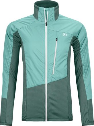 Ortovox Westalpen Swisswool Hybr Jkt - Dames - Trainingsjackets - Grijs - M - Wol - Fitness